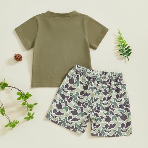 FIOMVA Toddler Baby Boy Summer Clothes