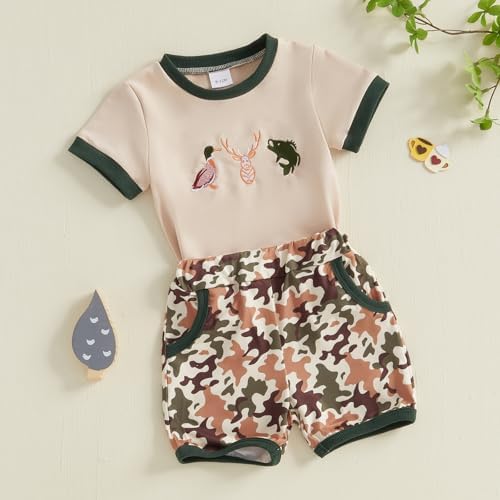 Ledy Champswiin Baby Boy Summer Clothes Set