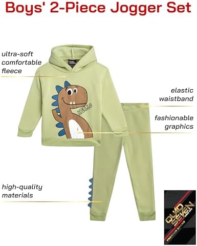 Quad Seven Toddler Boys Jogger Set