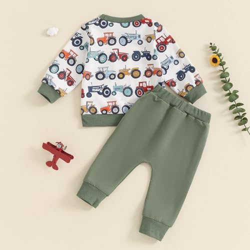 COORALOO Baby Boys Farm Tractor Set