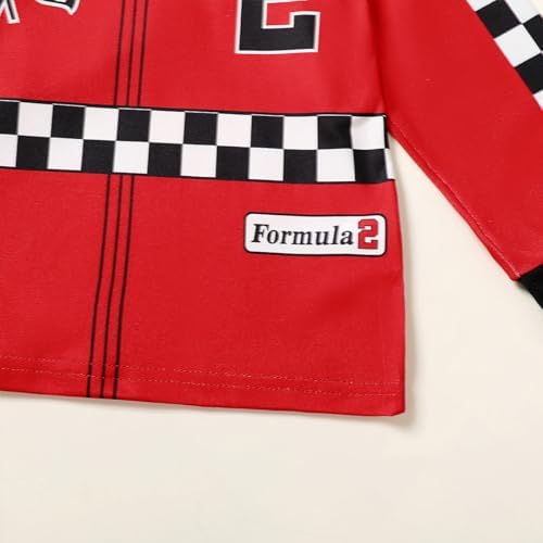 Hapidoos Baby Boy 2nd Birthday Race Car Driver Outfit Fun Toddlers Party Gear
