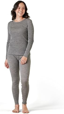LAPASA Womens Merino Wool Thermal Underwear Set