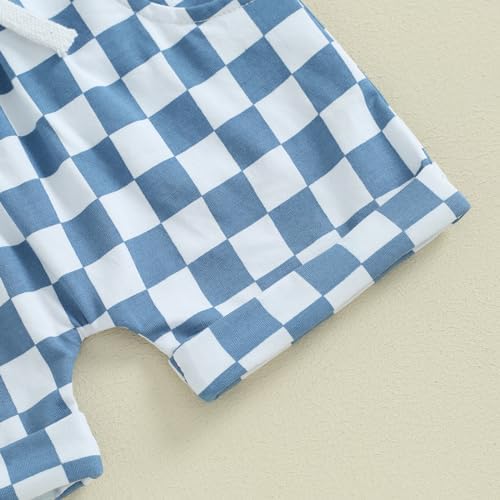 CIYCUIT 2Pcs Baby Boys Summer Beach Outfits Comfortable and Adorable Set