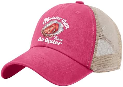 Moister Than an Oyster - Funny Inappropriate Hat for Women