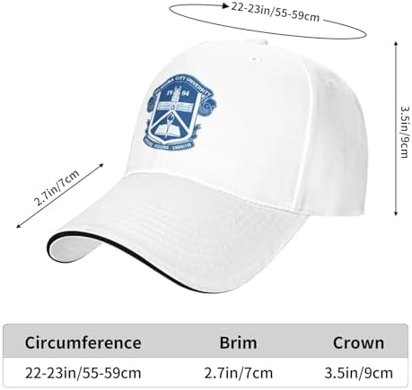 Oklahoma City University Adjustable Baseball Cap with Logo
