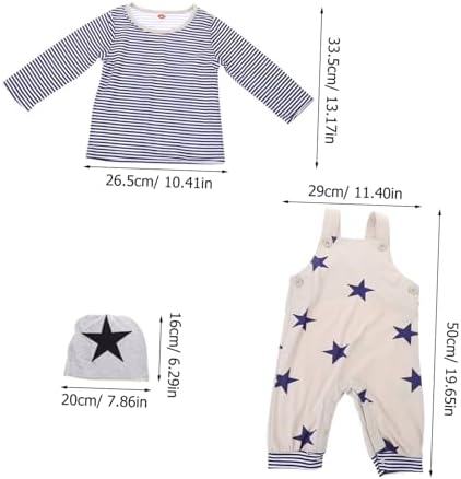 Spring Printed suspenders Set for Newborn Boys