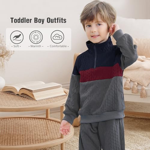Neutocd Toddler Boys Fall Winter Outfit