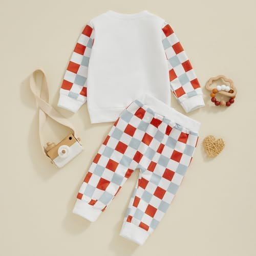 Citgeett Baby Boys Fall Winter Sweatsuit Set