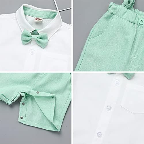 Elegant Baby Boys Tuxedo Formal Suit Set