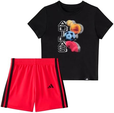 Adidas Boys Short Sleeve Set for Boys