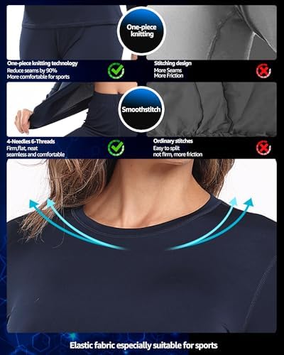 Premium Thermal Underwear Base Layer Set for Women Athletic and Supportive