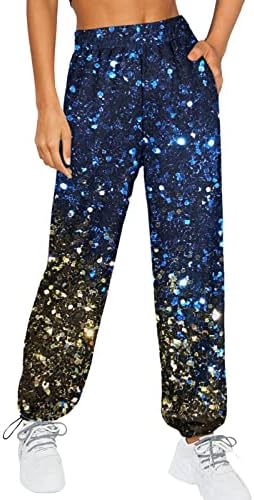SDBRLD Womens High Waisted Jogger Sweatpants