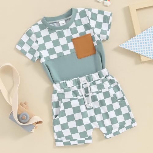 Amnnchya 4th of July Toddler Outfit Set
