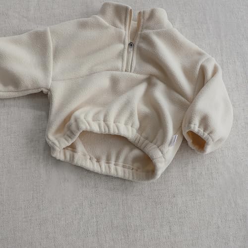 2PCS Coral Velvet Suit Toddler Newborn Kids Boys Girls