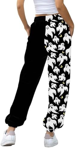 Cute Halloween Pajama Sweatpants for Women