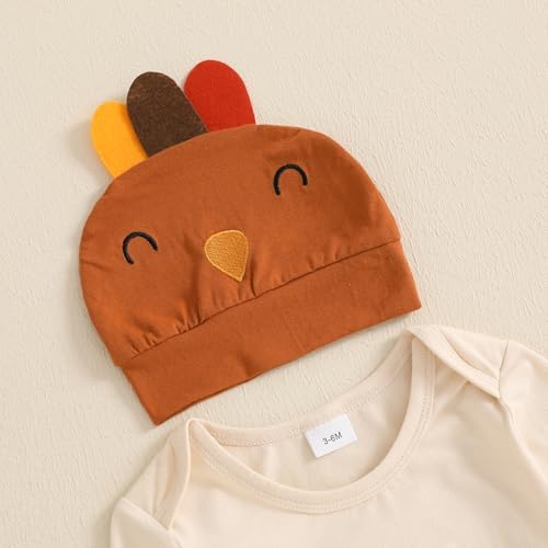 My First Thanksgiving Baby Boy Outfit Infant Little Turkey Cuteness