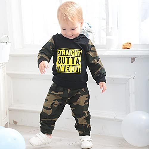 Renotemy Toddler Boys Clothing Set for Fall Winter