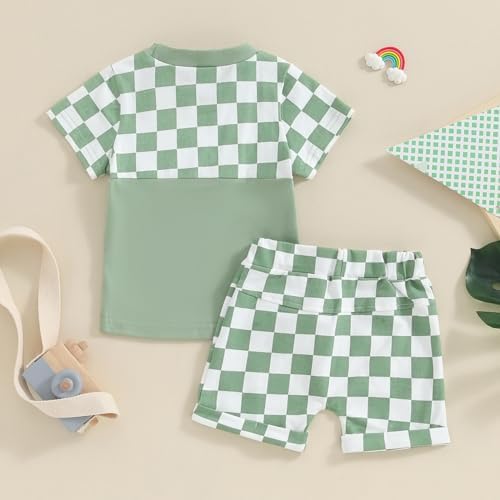 Engofs Summer Boys T-Shirt and Shorts Set