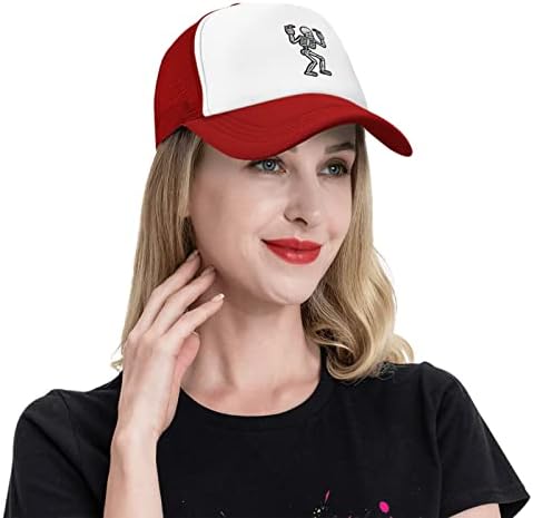 YGXZDisco Drinking Skull Funny Baseball Cap Adjustable Hat