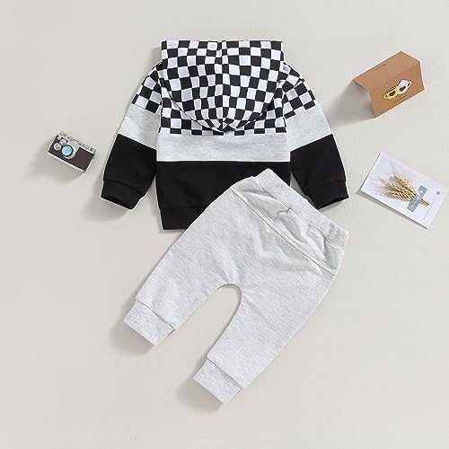 Trendy 2PK Toddler Boys Outfit - Fall Unique Design