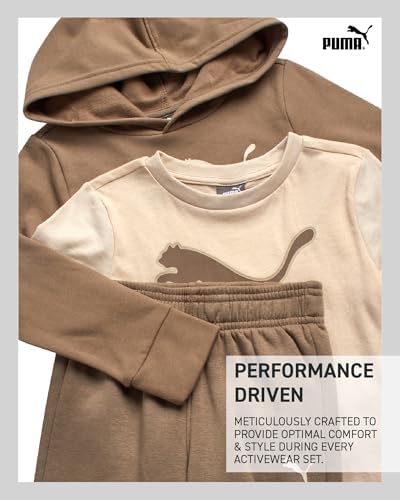 PUMA Toddler Boys Activewear Set 3-Piece 12M-4T Official Lik-Censing