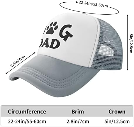 Adjustable Funny Dog Dad Baseball Cap from YGXZ