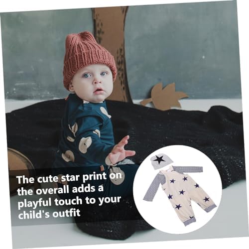 Spring Printed suspenders Set for Newborn Boys