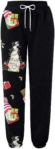 Rvidbe Womens Cozy Christmas Pants