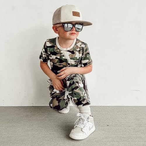 Ledy Champswiin Baby Boy Camouflage Outfit - Lightweight Stretchy