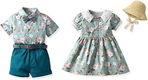 Fun Matching Outfits for Brother Sister Toddler Boys Giraffes