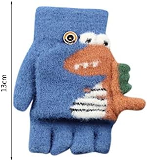 Dinosaur-Themed Kids Mitten Gloves