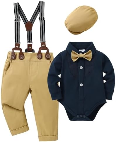 YUEMION Baby Boy Wedding Tuxedo Set