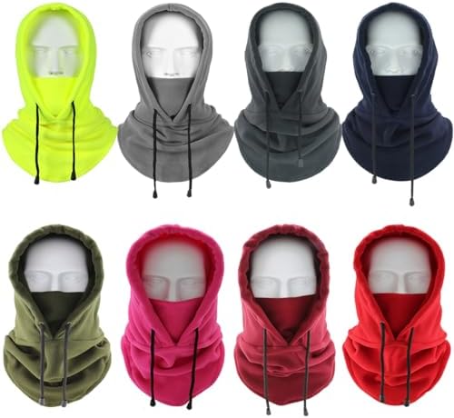Mangroo Fleece Balaclava with Neck Gaiter Winter Warm Windproof Hood Hat