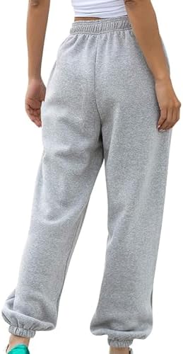 EOPUING 2025 Fashion Womens High Waist Joggers