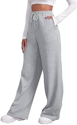 Cozy Fleece_baggy High Waisted sweatpants for Women