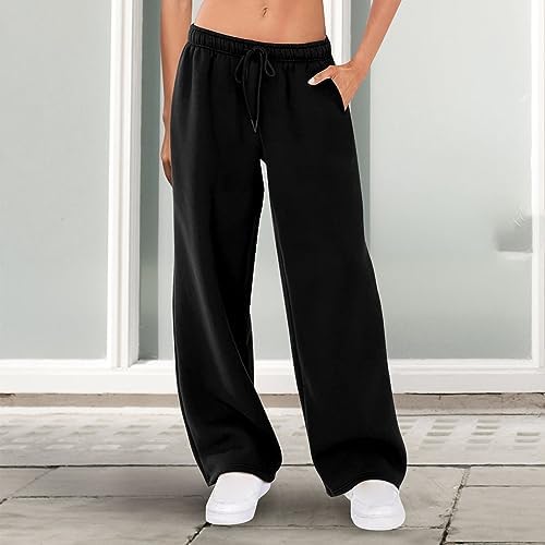 Comfortable Womens Wide-Leg Jogger Pants for Daily Use