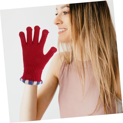 SOIMISS Cute Boys Girls Winter gloves Touchscreen mitten cover
