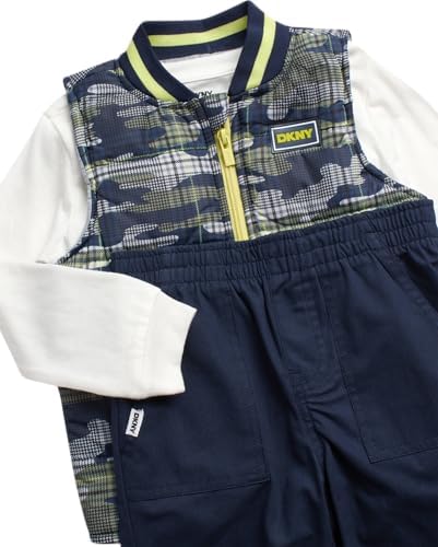 Stylish Quilted Puffer Vest Matching Set for Boys