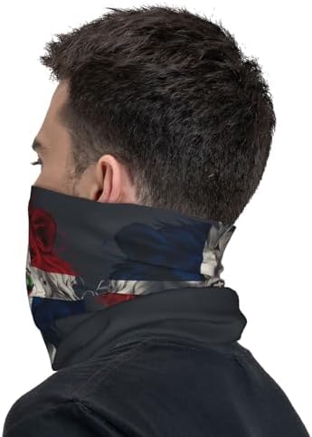 Dominican Lion Flag BandanaMask