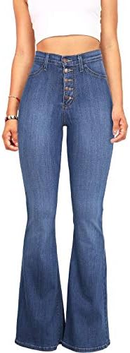 Curvy Slim Fit Bootcut Denim Pants