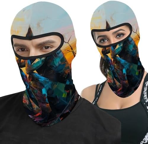 Beautiful Agony Boy Ski Mask for Outdoor Protection