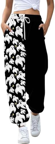 Cute Halloween Pajama Sweatpants for Women