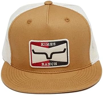 Kimes Ranch Unisex Truckers Sparkydesigned Adjustable Snapback Hat - Camo Patch