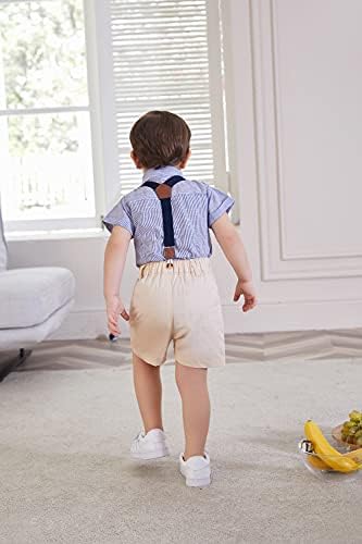 SOONHUA Baby Boys Gentleman Outfits Set - Comfortable Daily Wear