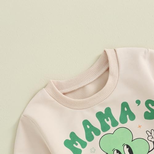 St Patricks Day Baby Boy Outfit - Lucky Clover Set