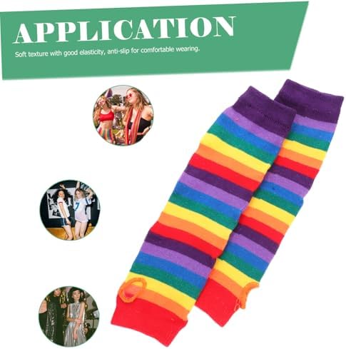Rainbow Glow Gloves Flash