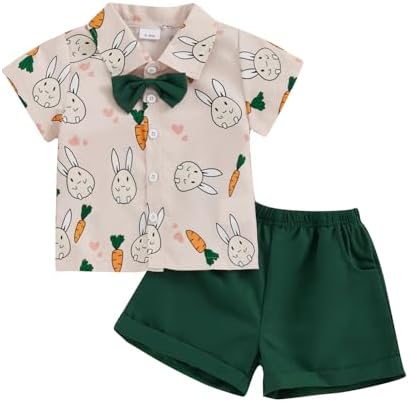 Adorable Baby Boy Easter Outfit - Two-Piece Set