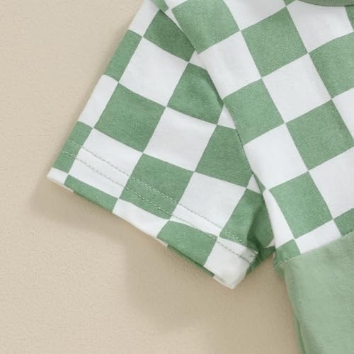 Cool summer outfit for boys Soft cotton clothes set