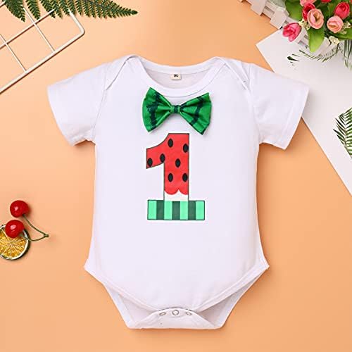 Melon-Themed 1st Birthday Outfit - Perfect for Cake Smash Parties