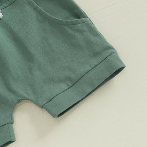 MoZiKQin Toddler boys summer t-shirt set